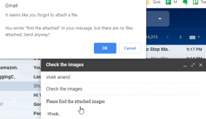 Gmail Attachment It seems like you forgot to attach a file