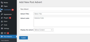 Best Way to Add Adsense Code Below Title in WordPress using Plugin
