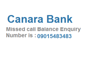 Canara Bank Balance Check