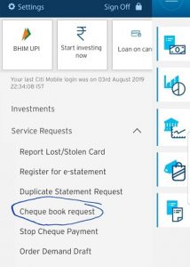 How to Order Citibank Cheque Book Online and on Citi Mobile App
