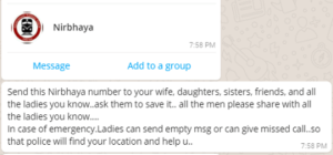 Dial 9833312222 for Nirbhaya Helpline in Mumbai