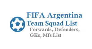 FIFA Argentina Team Squad