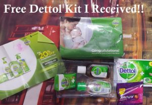 Free Dettol Kit
