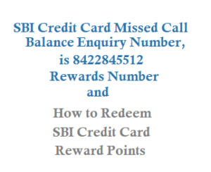 SBI Credit Card Missed Call Balance Enquiry Number