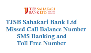 TJSB Sahakari Bank Ltd Missed Call Balance Number 9212005550 SMS Banking