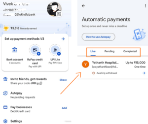 How To Check UPI Mandate Auto Pay In Google Pay For IPOs