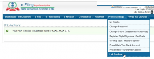 How to Check Whether PAN is Linked with Aadhaar or not