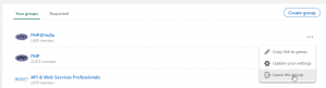 How to Leave a Group on LinkedIn and customize settings for a LinkedIn Group