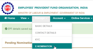 How to Add Nomination Details on EPF Provident Fund Website