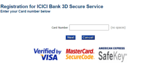 How to Register for ICICI Bank 3D Secure Service