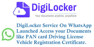 DigiLocker WhatsApp Service Number