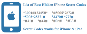 List of Best Hidden iPhone Secret Codes