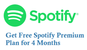 Free Spotify Premium Plan for 4 Months